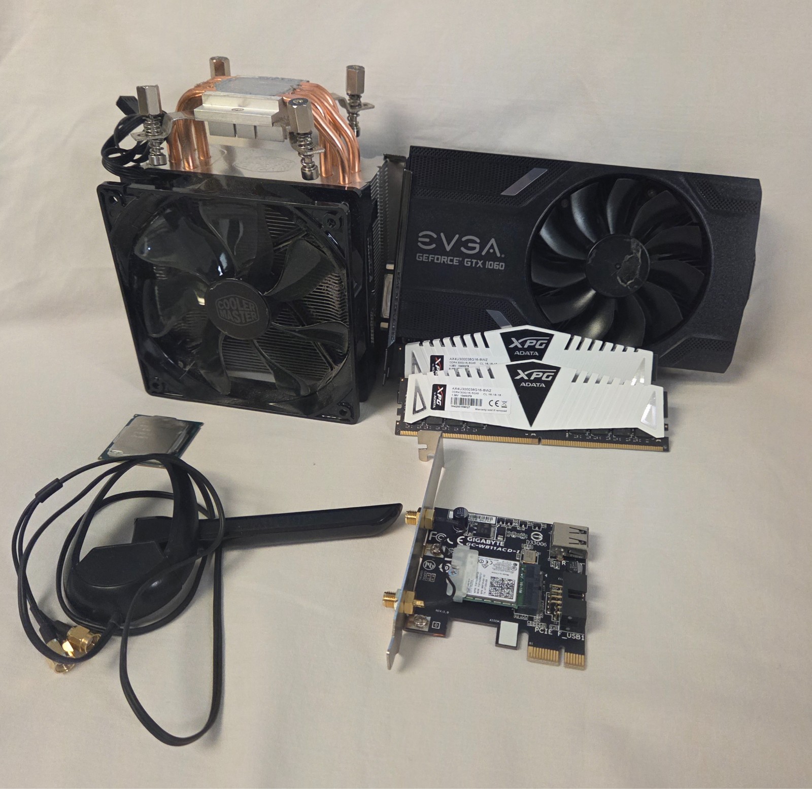 Gaming PC Parts Bundle | Intel i7 CPU | GTX 1060 | 16GB DDR4 | SSDs + More