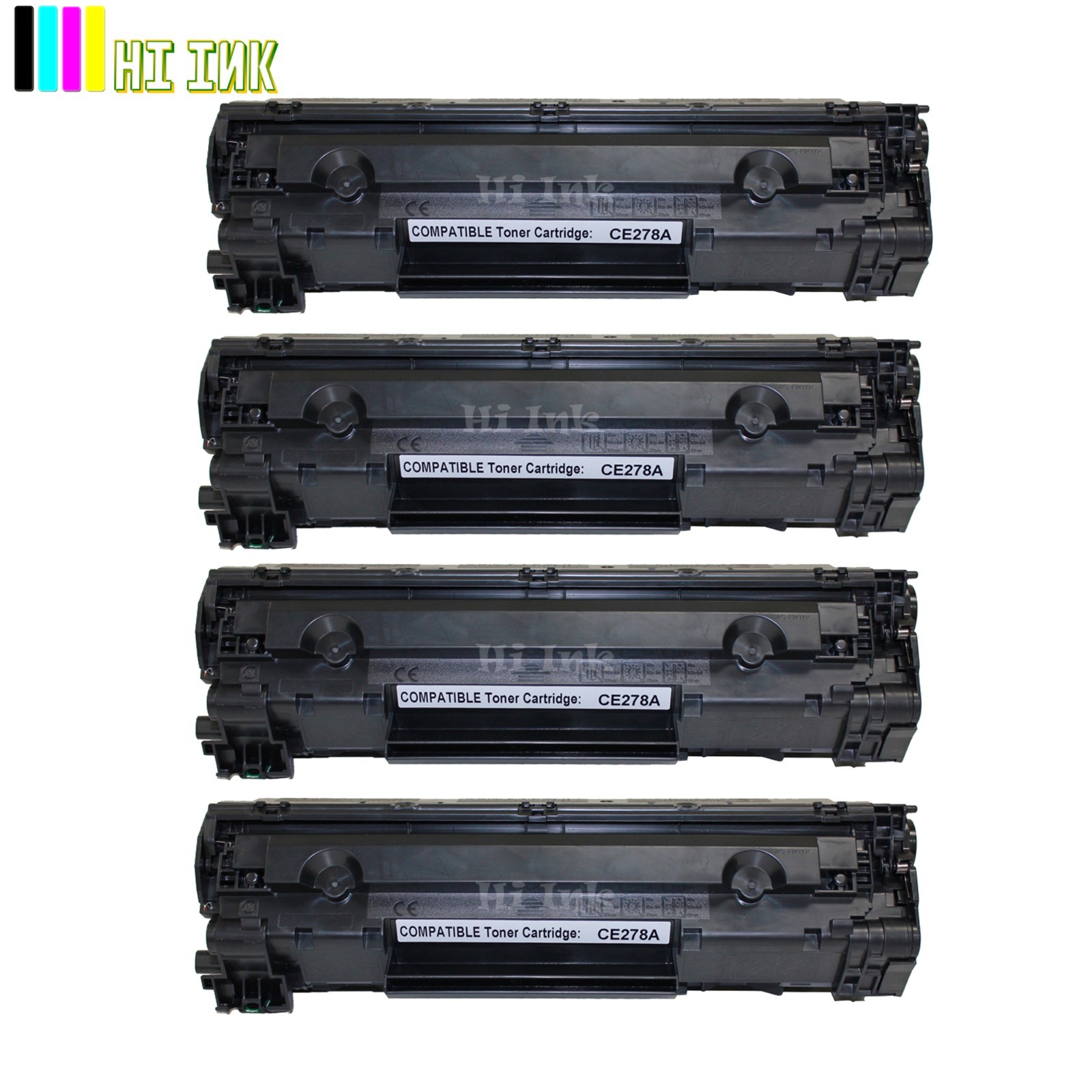 4 Pack CE278A 78A Toner for HP LaserJet Pro P1606dn P1566 M1536dnf P1606 Printer
