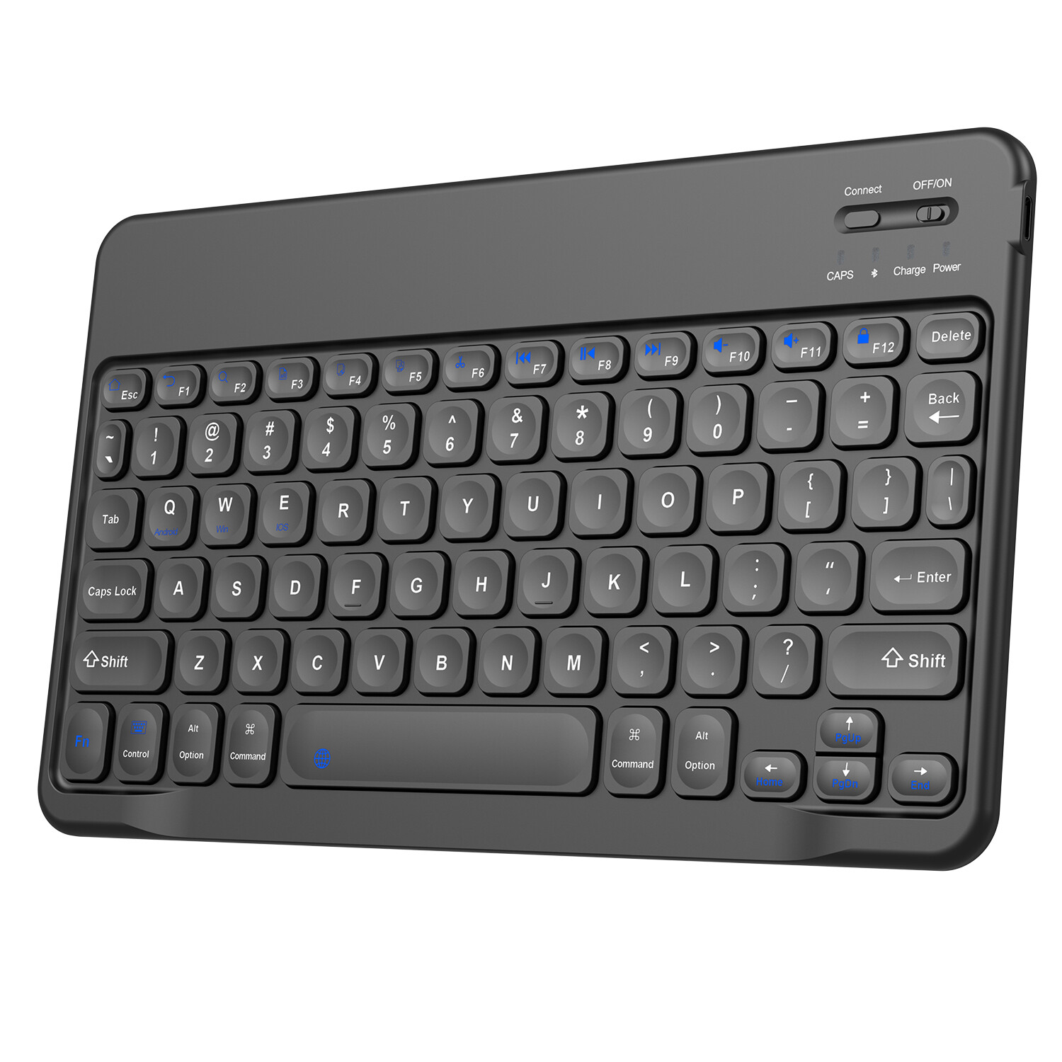 Keyboard Wireless Bluetooth Type-C Charging Port for Computer Laptop iPad Keypad