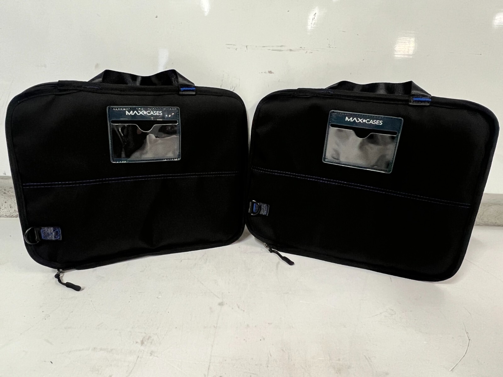 QTY 2 MaxCases Slim Sleeves W/ Pocket for 11″ Devices, Black, MC-SSP3-11-BLK