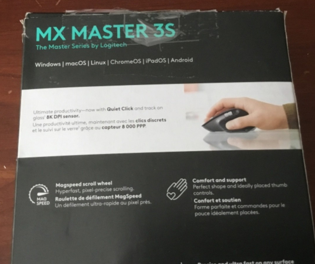 Logitech MX Master 3S Wireless Mouse