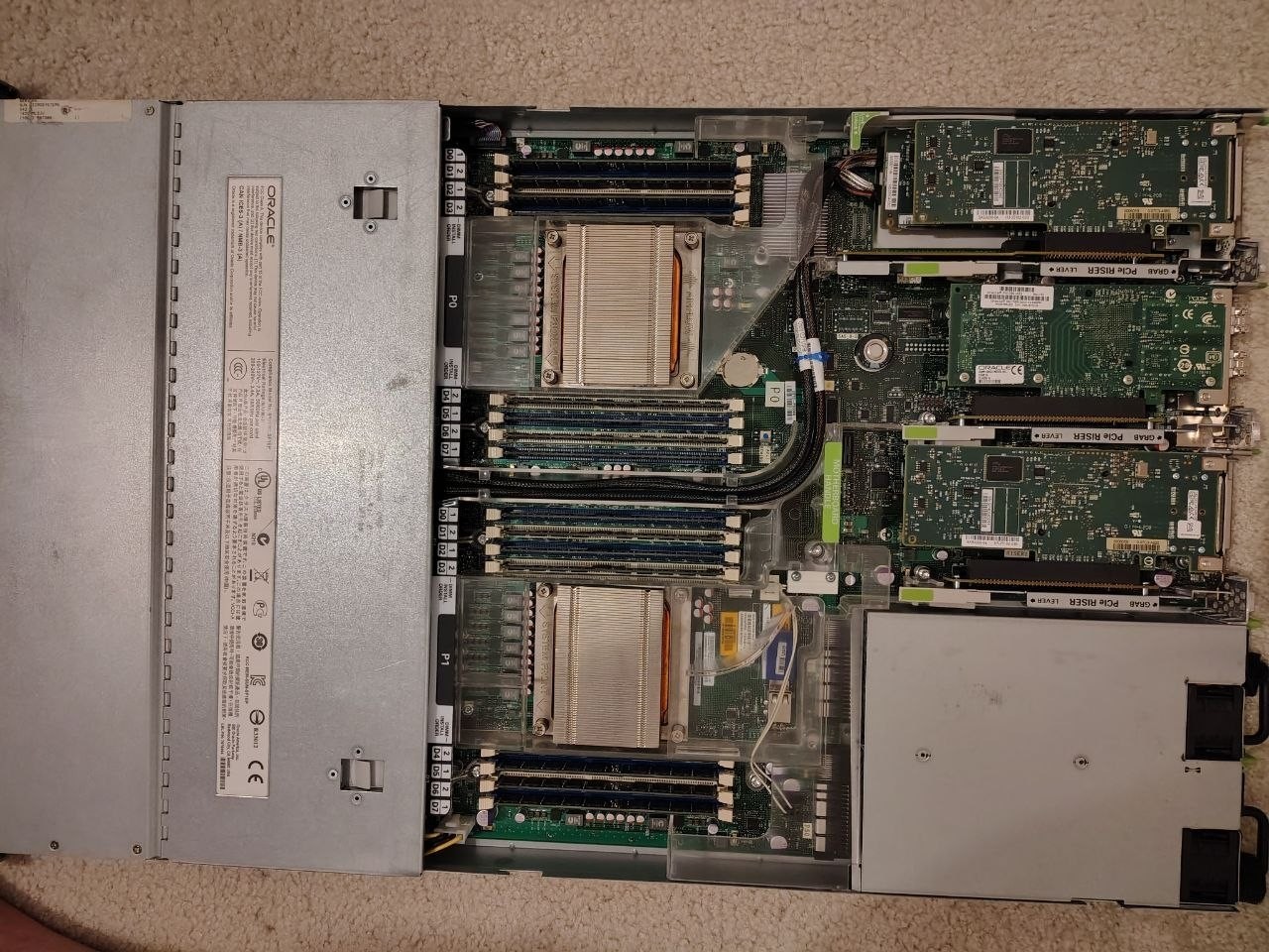 Sun Oracle X4-2 Server 2xXeon E5-2697 v2 2.70GHz, 128Gb RAM, 2x146GB HDD TESTED!