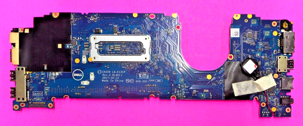 NEW Dell Latitude 7480 Motherboard i7-6600U Thunderbolt-3 HD 520 Graphics 4GTKN