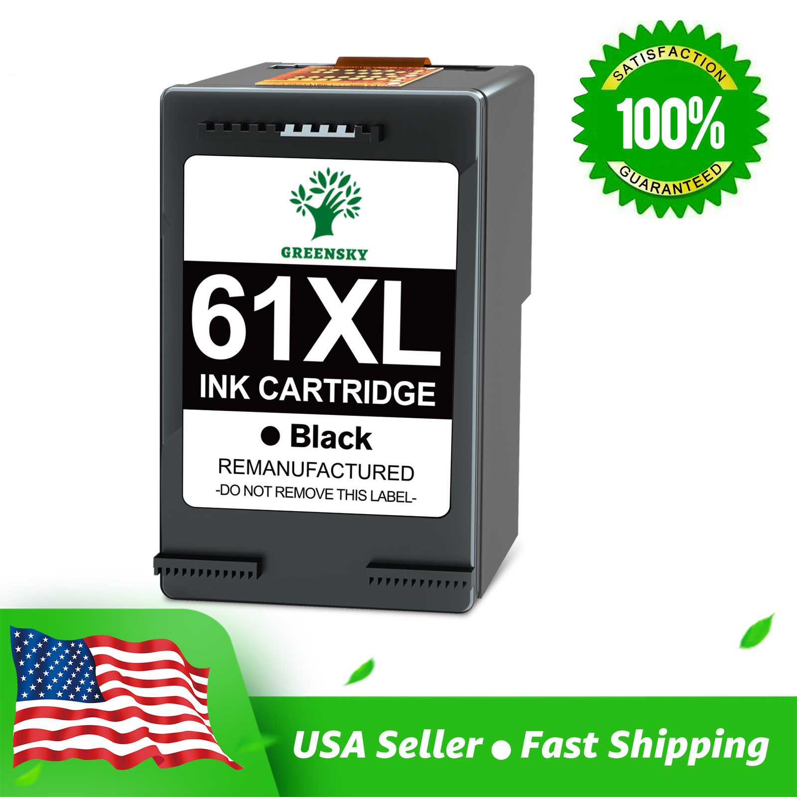 61XL 61 XL Ink Cartridge pk for HP ENVY 4500 4502 4505 5530 5535 Deskjet 2540