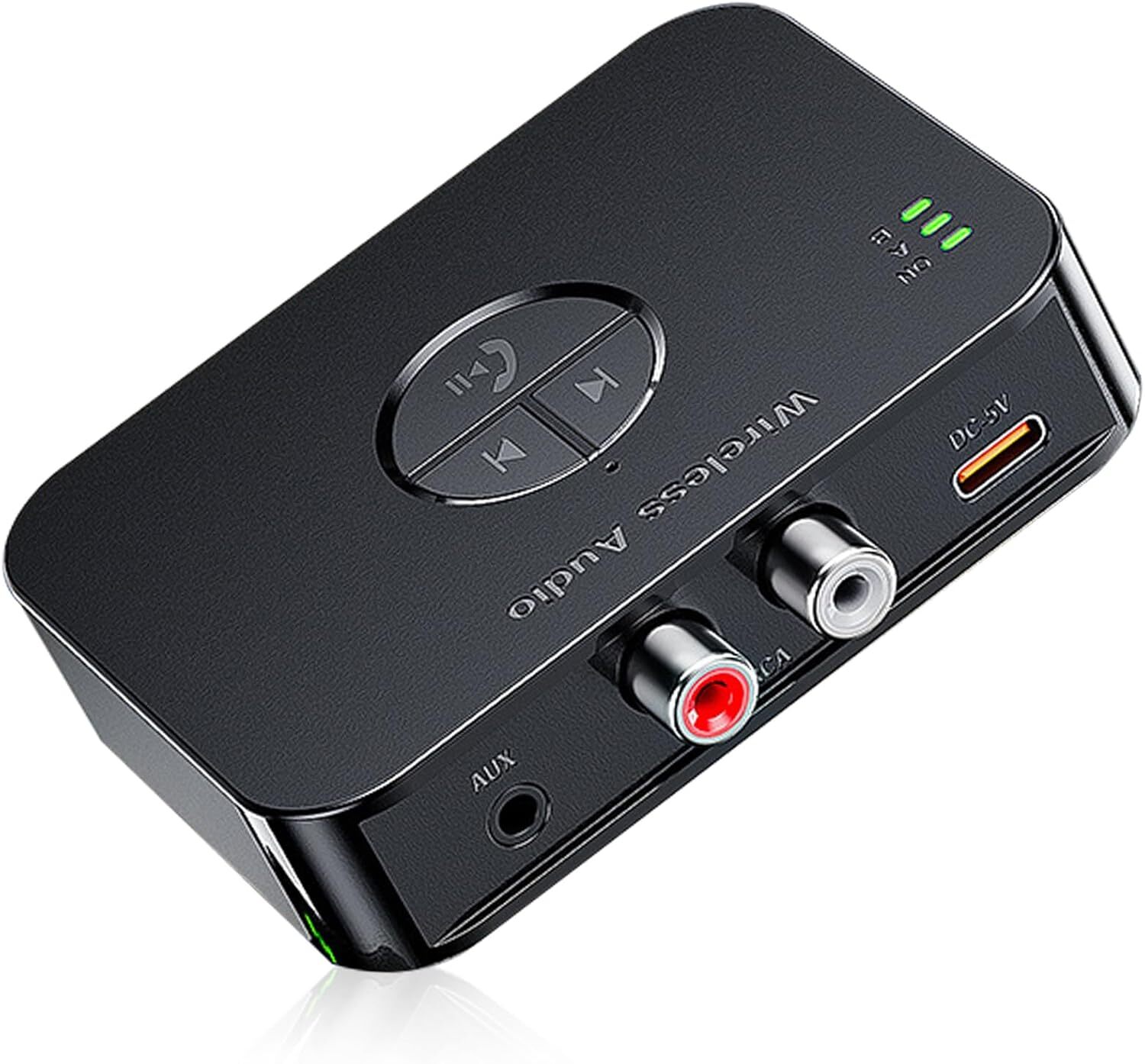 Aux to RCA Bluetooth 5.4 Adapter 3.5mm Bluetooth Receive Home USB Audio Stereo
