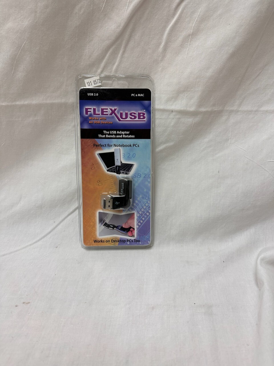 Flex USB Adapter 2.0 90 Degree Rotation New