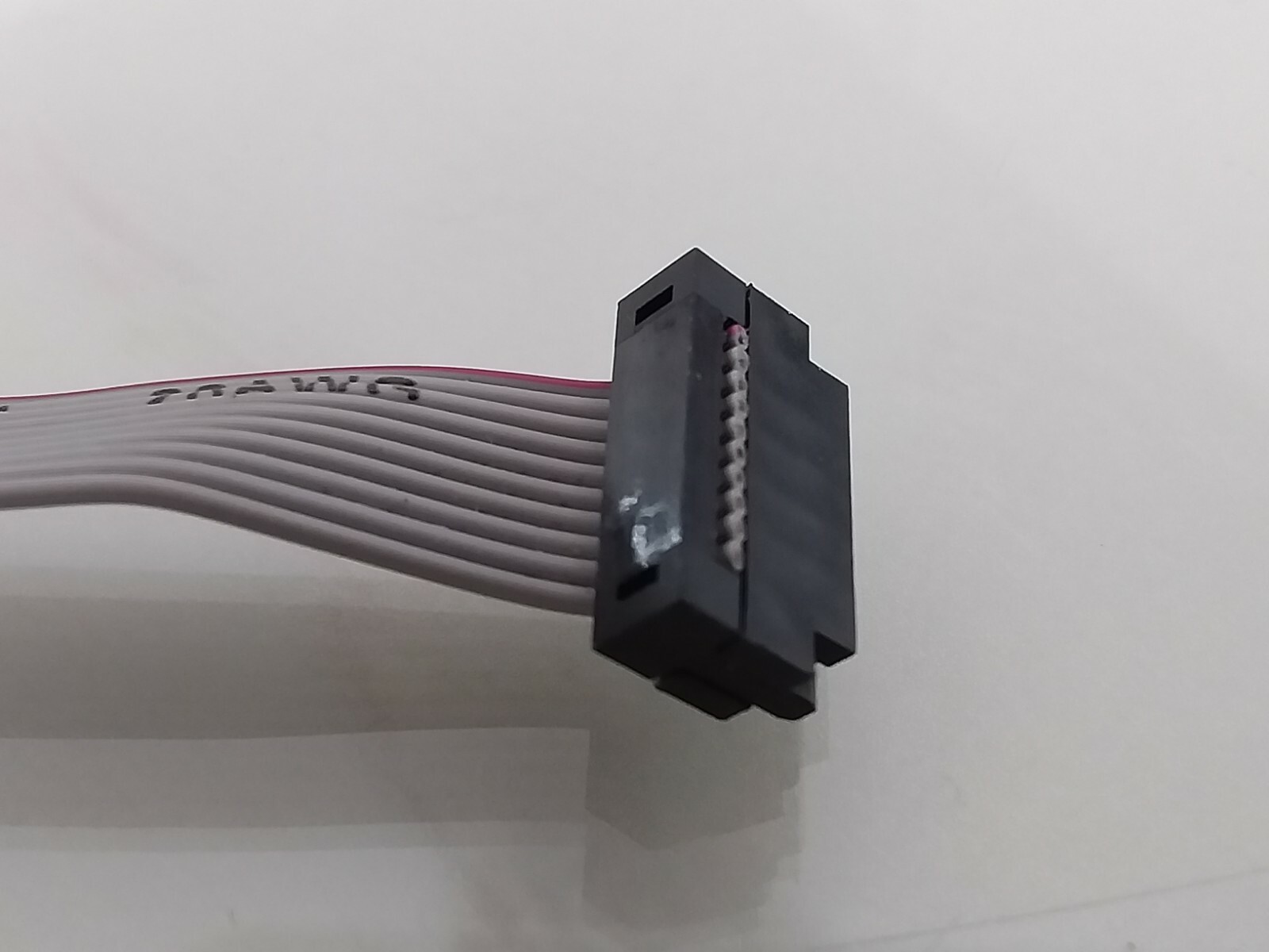 Ribbon Cable AWM 2651 10 Pin L21cm Cable Computer Lead Hardware Devices