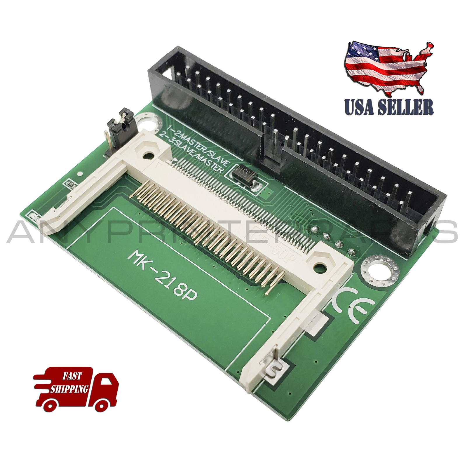 CF Card to 40-pin 3.5-inch IDE Male Compact Flash Memory Disk Desktop Adapter