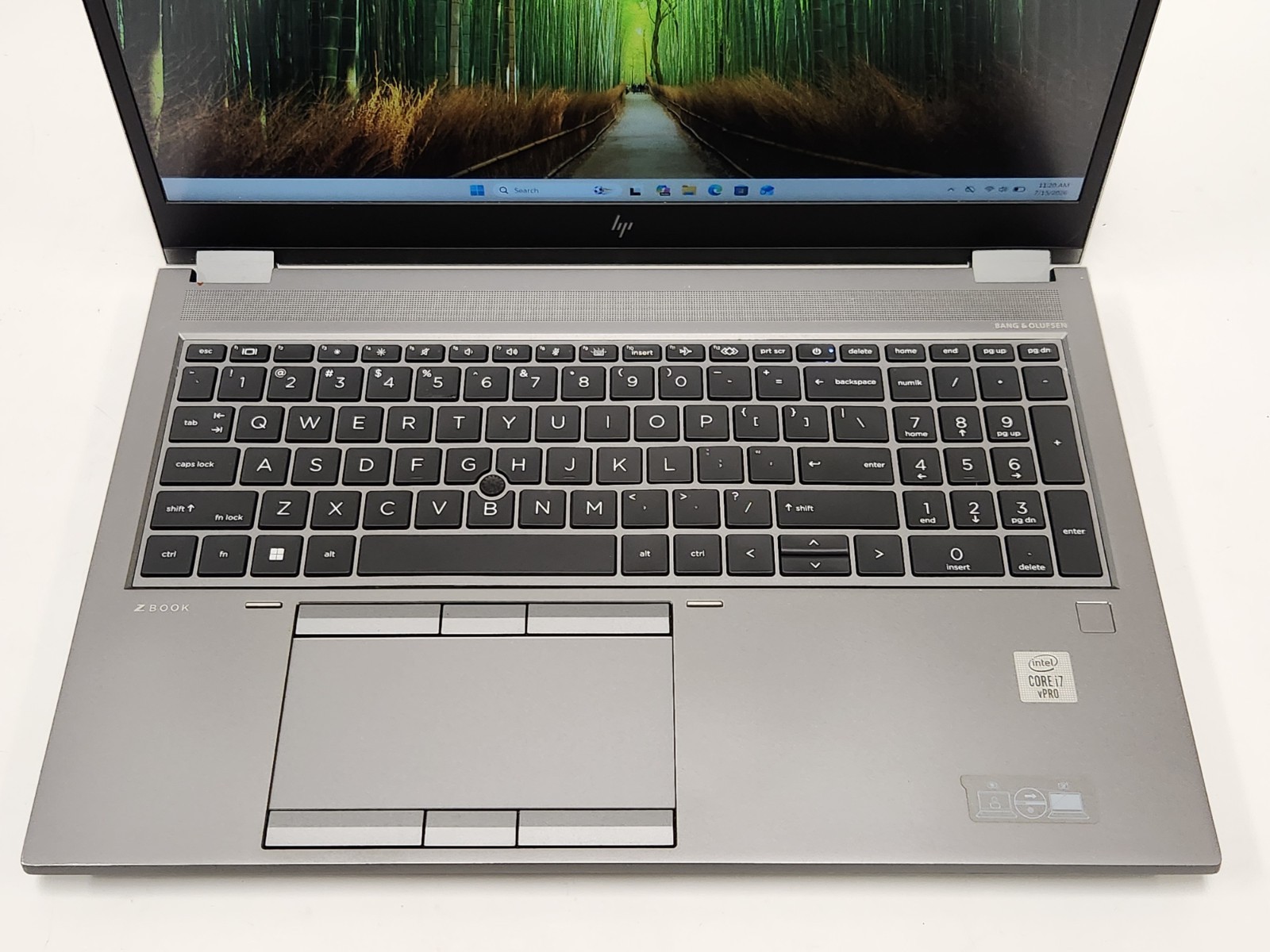 HP ZBook Fury 15 G7 15.6″ i7-10850H 2.7GHz 8GB 512GB W11P Quadro T2000 75% BATT