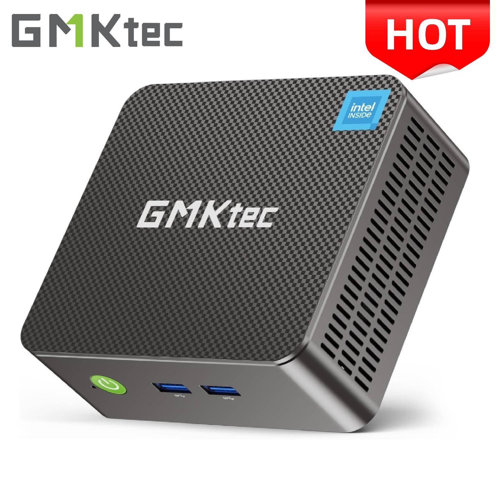GMKtec G3 Plus Mini PC Intel Twin Lake N150 16GB DDR4 512GB M.2 SSD Win 11 Pro