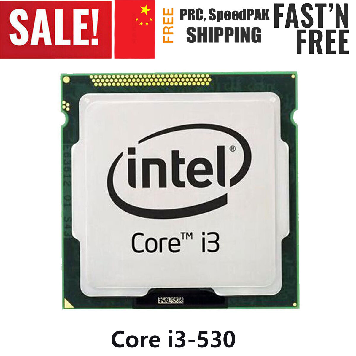 Intel Core i3-530 CPU Dual Core 2.93 GHz 4 Threads Socket LGA 1156 CPU Processor