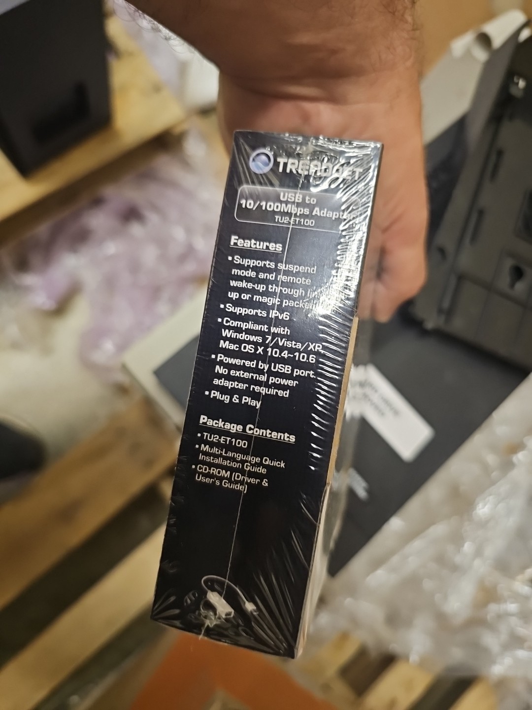 Trendnet TU2-ET100 USB to 10/100 Mbps Adapter New