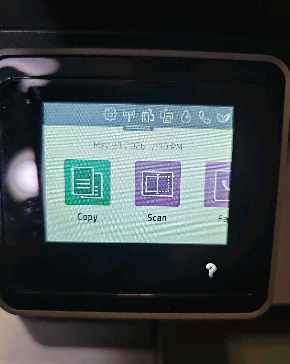 HP OfficeJet Pro 8022 All In One Color Printer. Nearly Full Inks, Low PC, Read!
