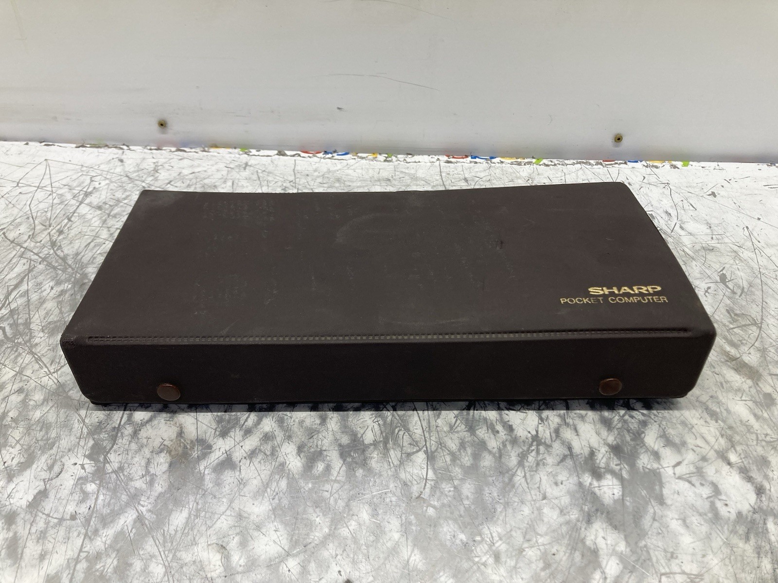 PARTS–Sharp PC-1250A CE-125 Pocket Computer, Accessories – TAPE DRIVE BROKEN