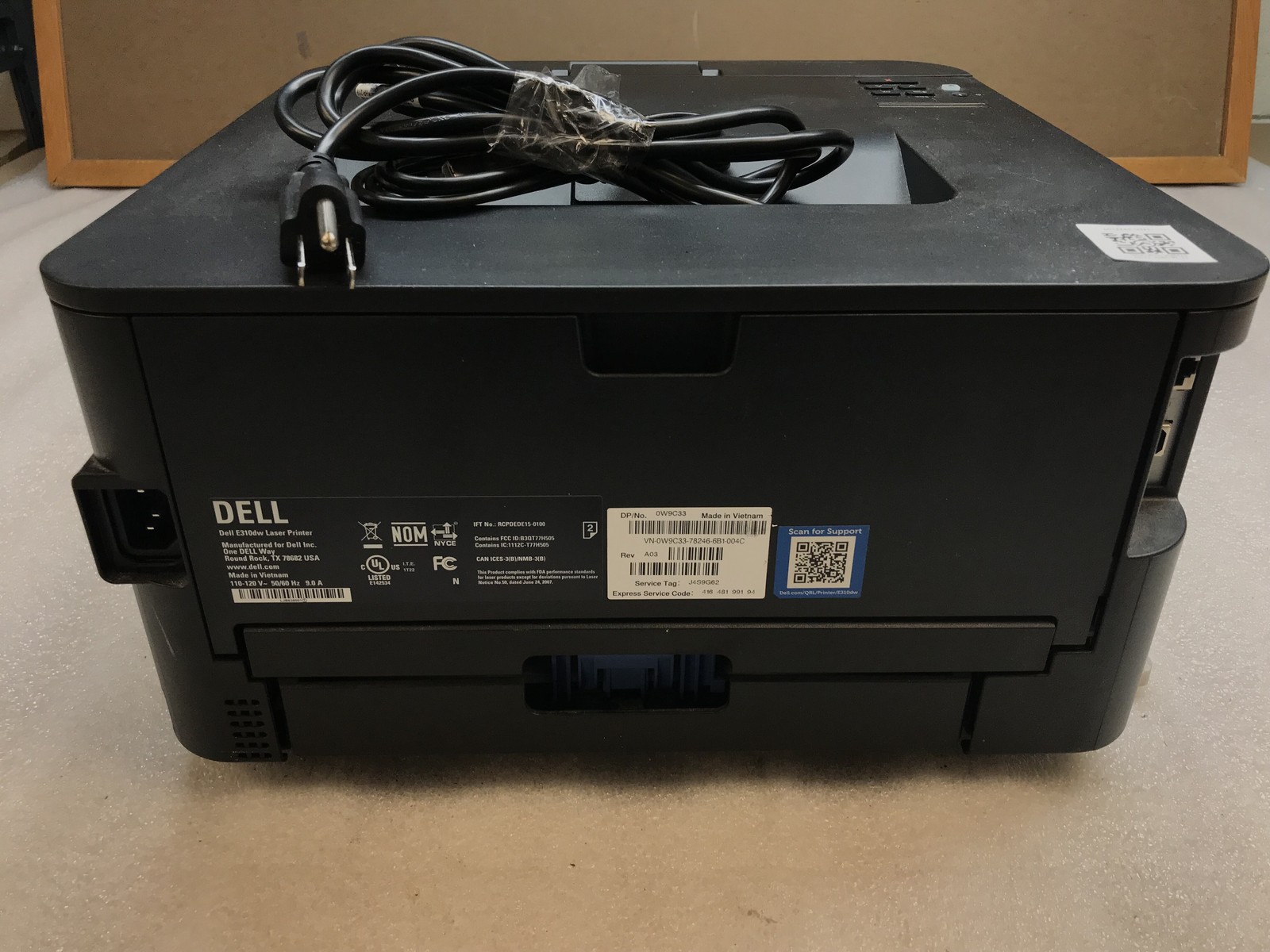Dell E310dw Wireless Monochrome Laser Printer – Toner Inc 147 pg ct