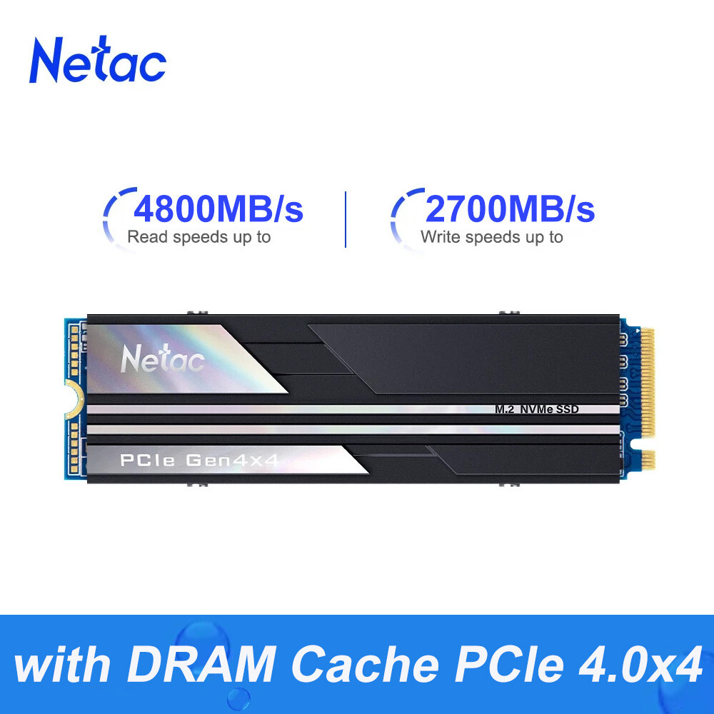 Netac Internal SSD 2.5” SATA III M.2 NVMe PCIe4.0 Gen 4×4 Solid State Drive lot