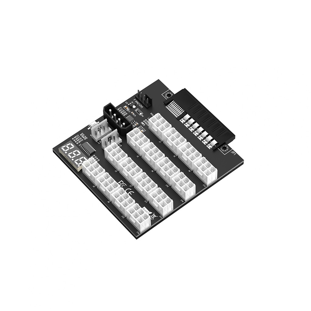 ATX 12x6Pin Breakout Board with flash LED for HP 733428-101 720620-B21