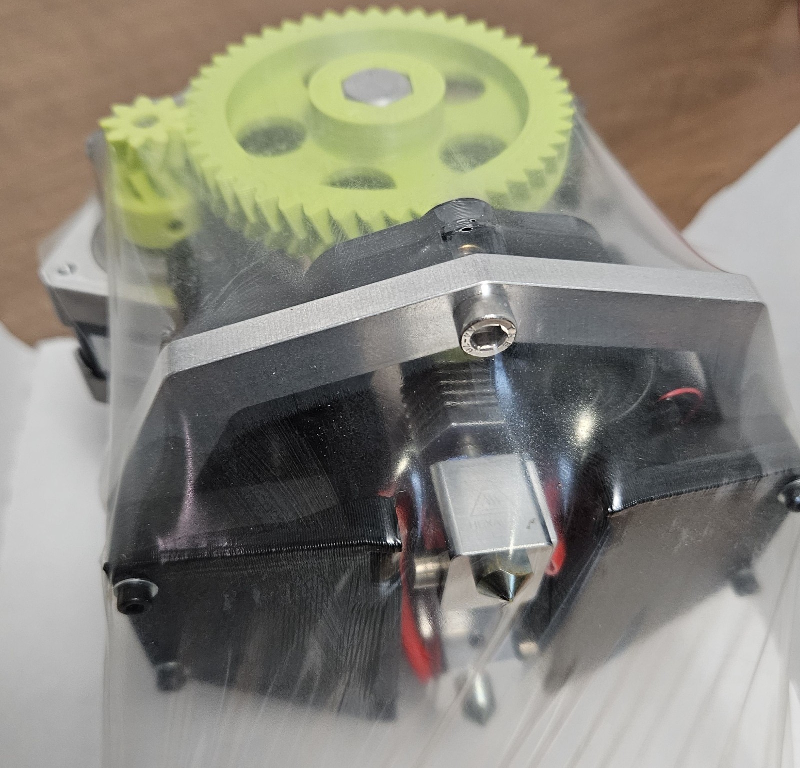 Lulzbot Dual Extruder Tool Head V2 (for TAZ5 / TAZ6) – open box still in plastic