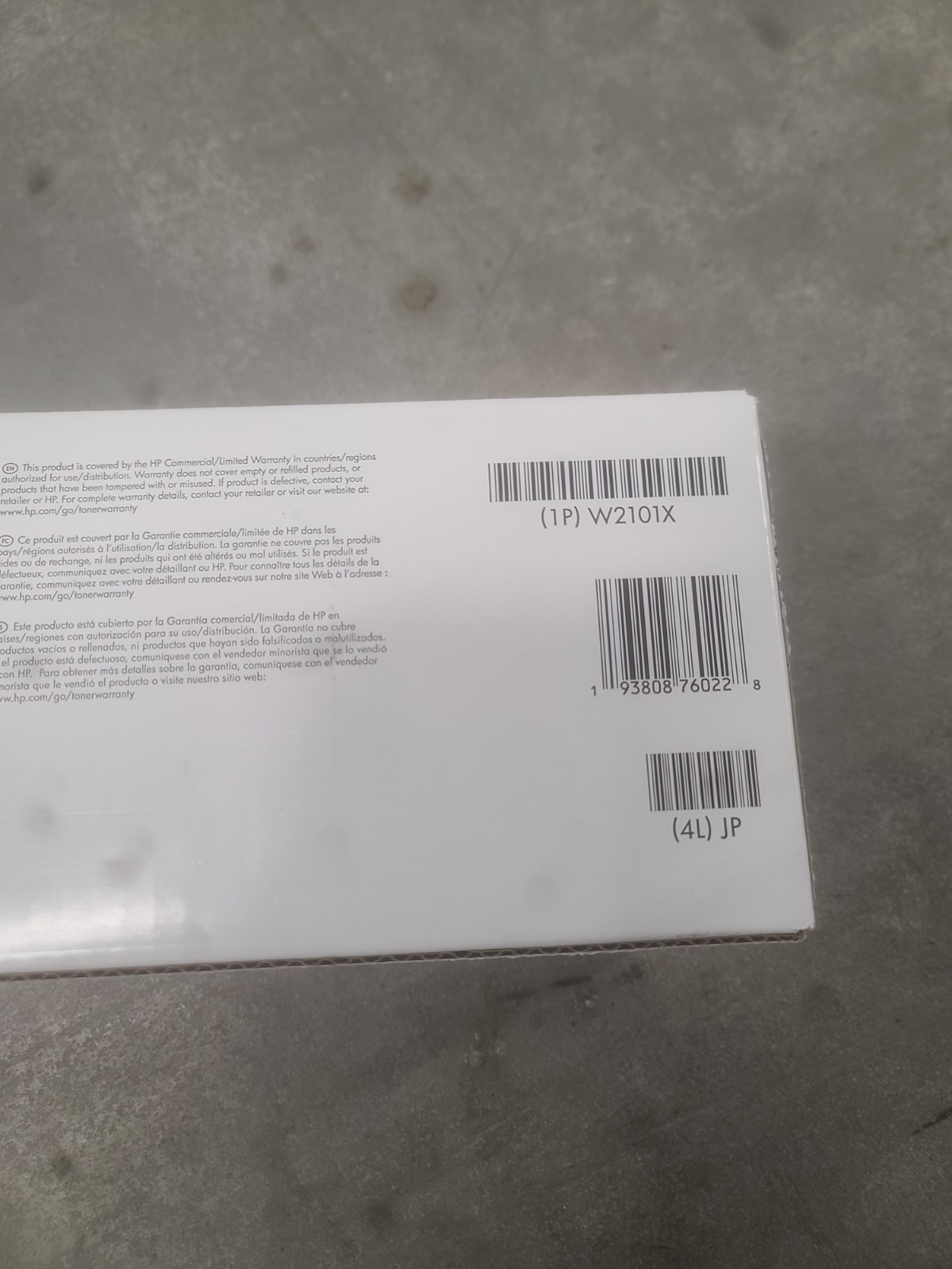 HP 210X Black Laserjet Toner Cartridge Genuine Original OEM