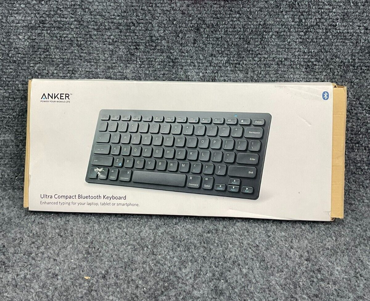 Anker A7726 Ultra Compact Bluetooth Keyboard iOS Android Mac Windows