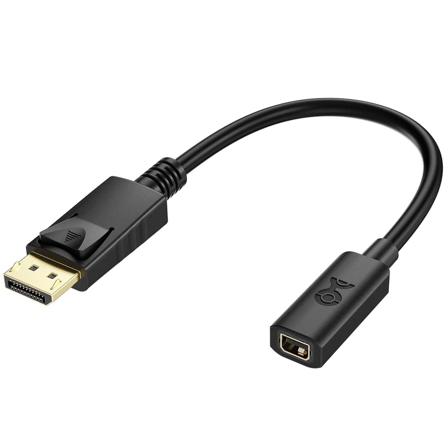 Bi-Directional DisplayPort to Mini DisplayPort Adapter – 6 Inches