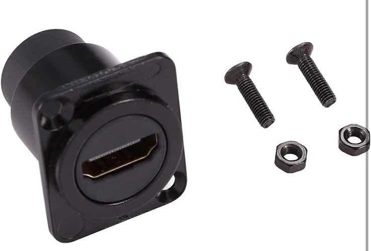 2 Pack – PENGLIN 4K Standard HDMI Panel Mount Coupler Female To Female Coupler