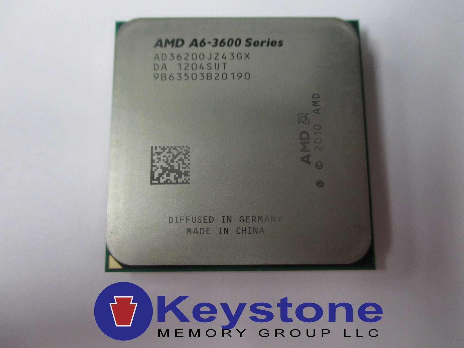 AMD A6-3600 2.1GHZ 4MB QUAD CORE CPU PROCESSOR AD36200JZ43GX *km