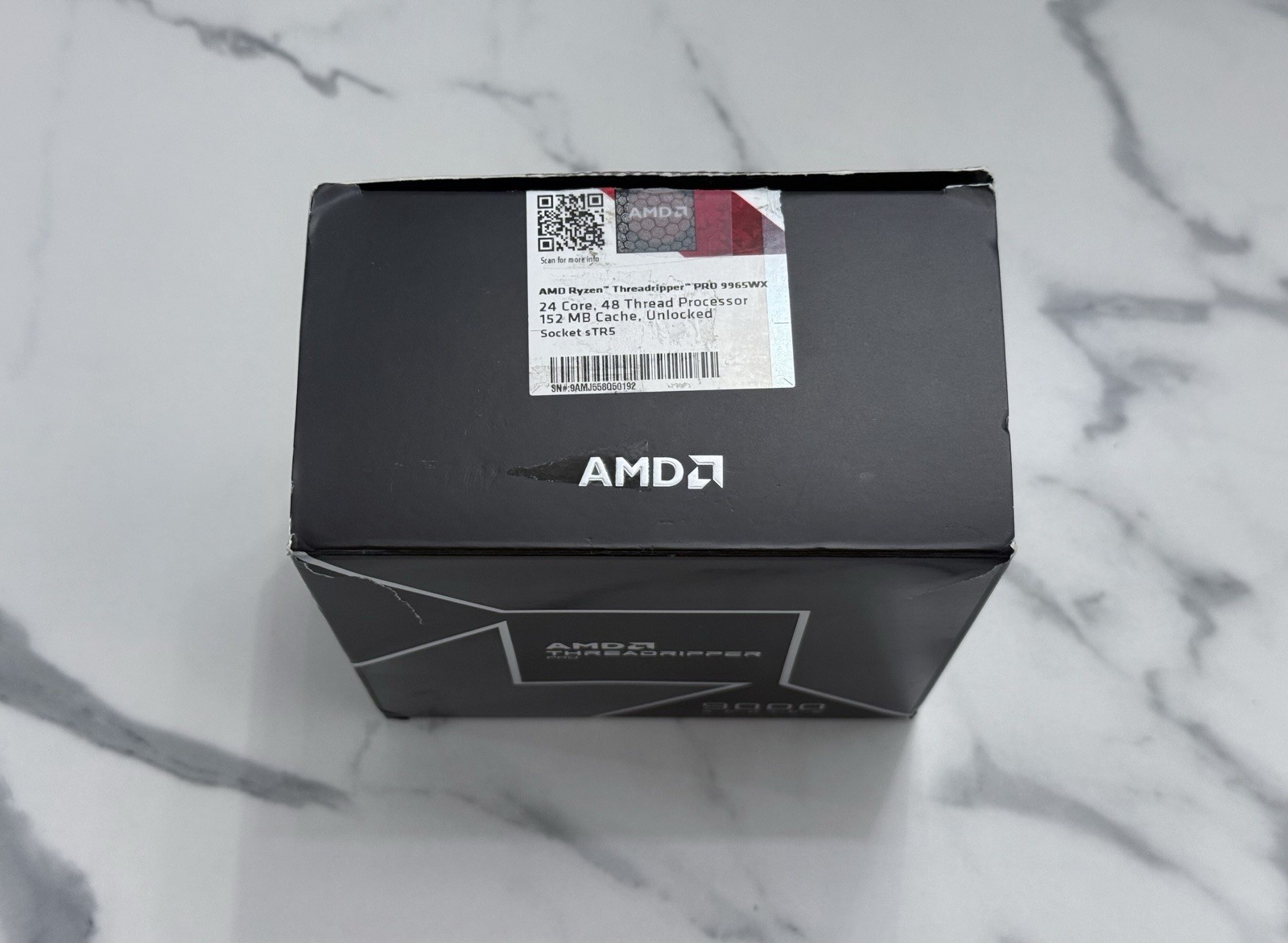AMD Ryzen Threadripper PRO 9965WX 24 Core 48 Thread Socket sTR5 4.2GHz UNLOCKED