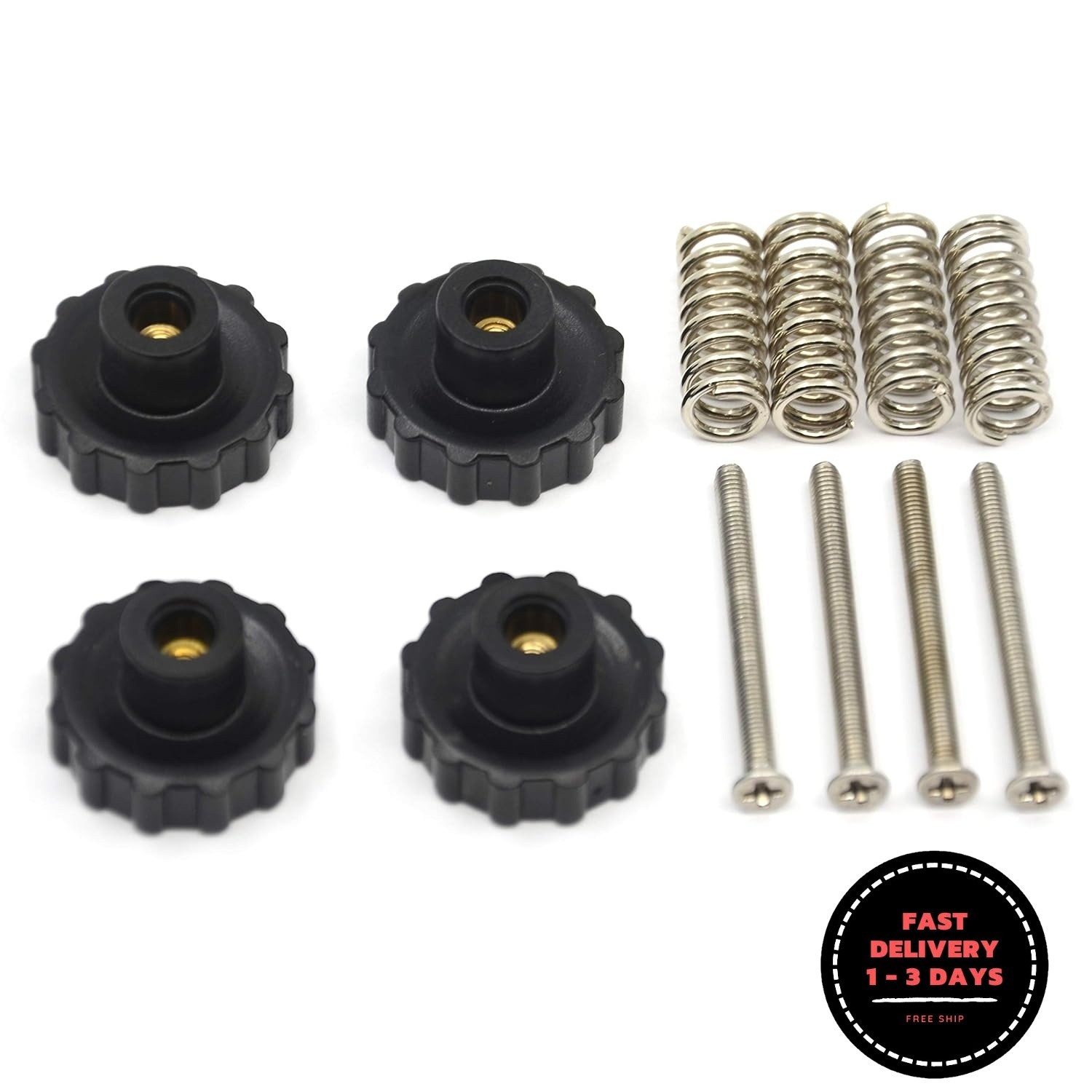 4 piezas de tuercas de nivelación manuales mejoradas de 22 mm de diámetro