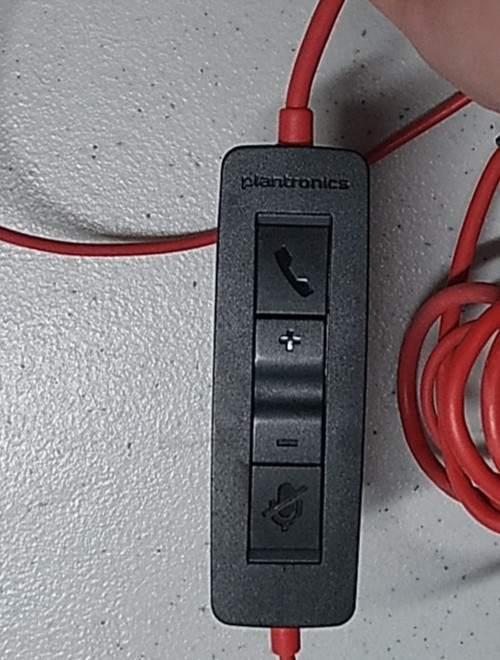 Plantronics Blackwire C3220 USB Headset 3220 Used Works!!