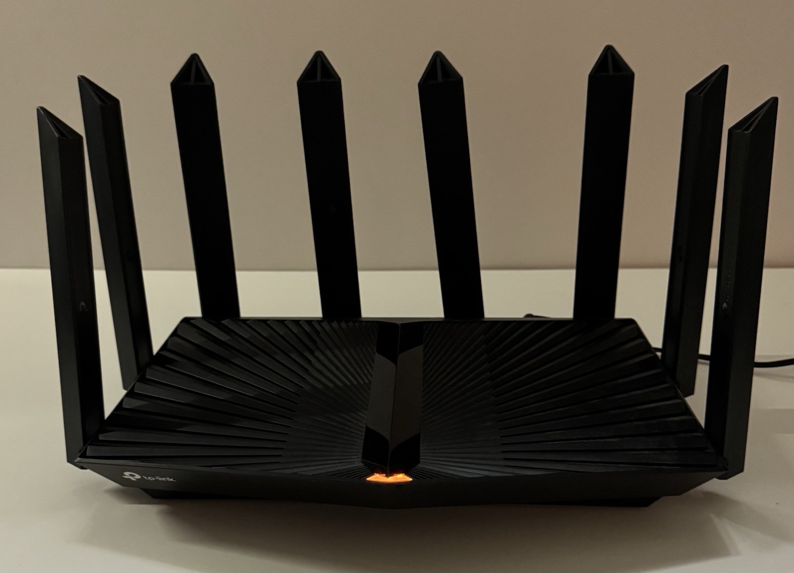 TP-Link Archer AX90 AX6600 Tri-Band WiFi 6 Router Gaming Mesh 8 Antenna Tested