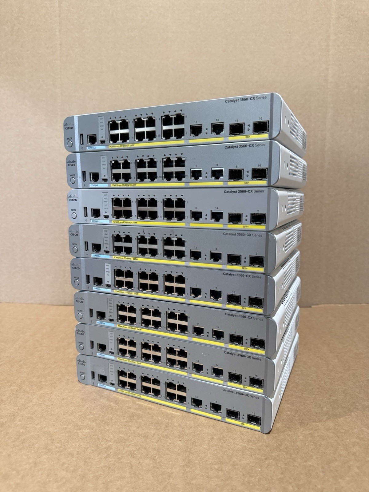 Cisco WS-C3560CX-12PC-S 16 Ports Fully Managed Ethernet Switch