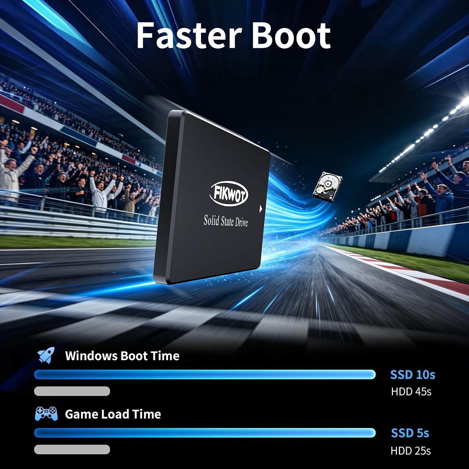 FS810 256GB 2.5” SATA III SSD – Up to 560MB/s Internal Solid State Drive