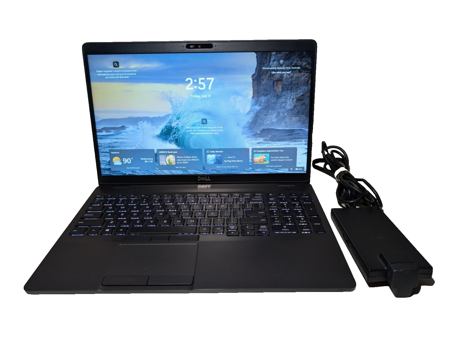 15″ Dell Latitude 5500 | i5 8th 16GB RAM 256GB SSD | HD Backlit Win 11 Pro