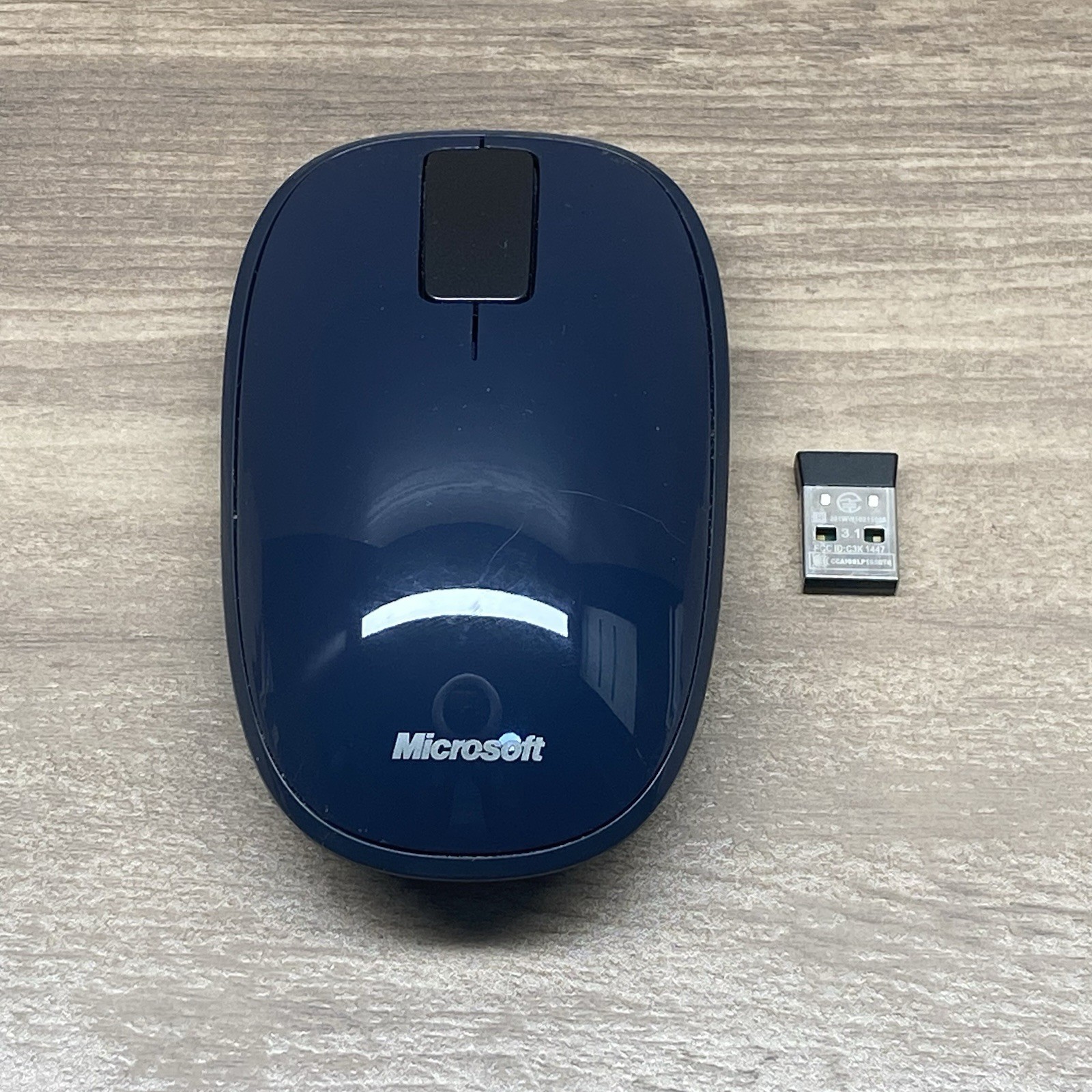 Microsoft Explorer Touch Mouse 1490 USB Wireless BlueTrack Vintage Working