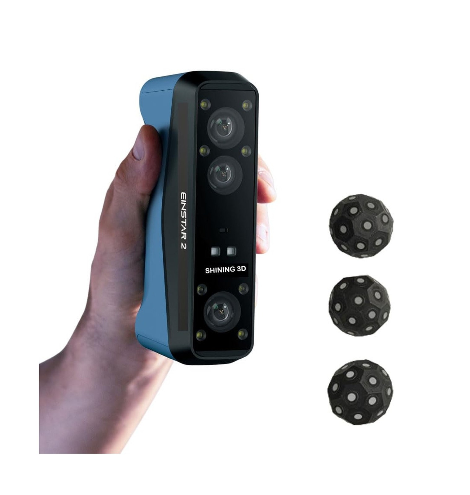 EINSTAR 2 Wireless 3D Scanner – Handheld, 0.05 mm Resolution, Hybrid Laser