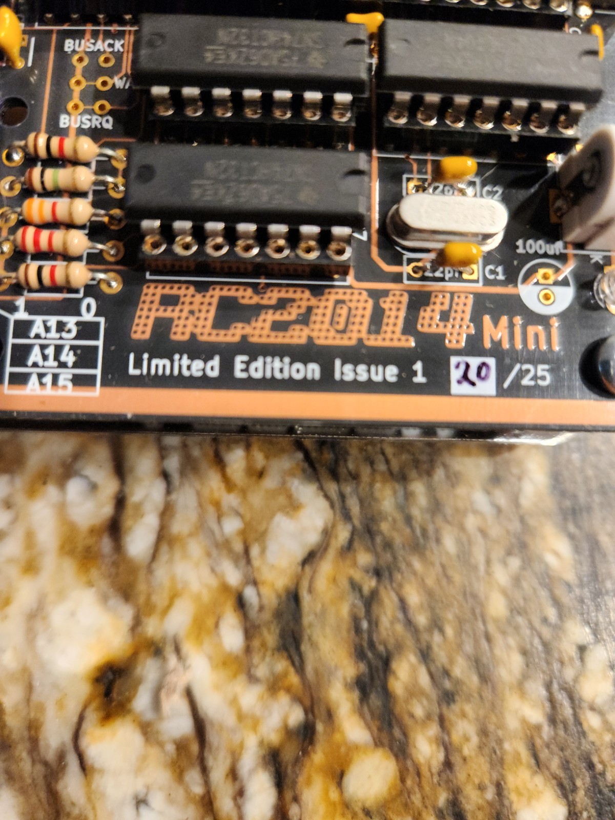 ​RC2014 Mini “After Dark” Limited Edition Z80 Computer – Issue 1 (20/25)