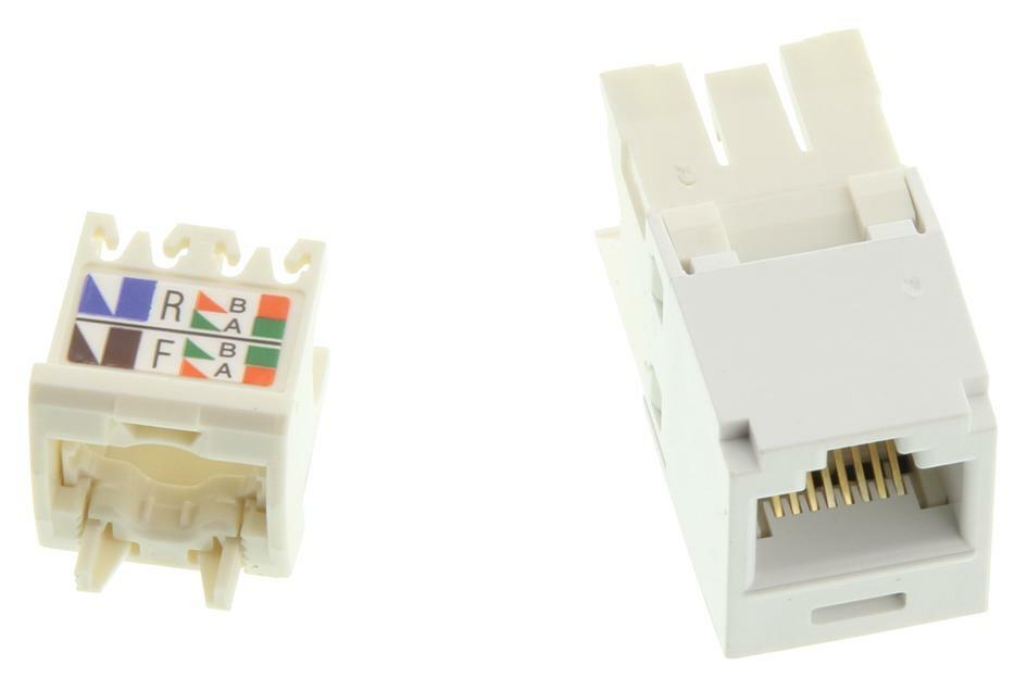 Panduit CJ688TGWH Mini-Com® TX6™ PLUS TG Style UTP Jack Module, White Qty 24