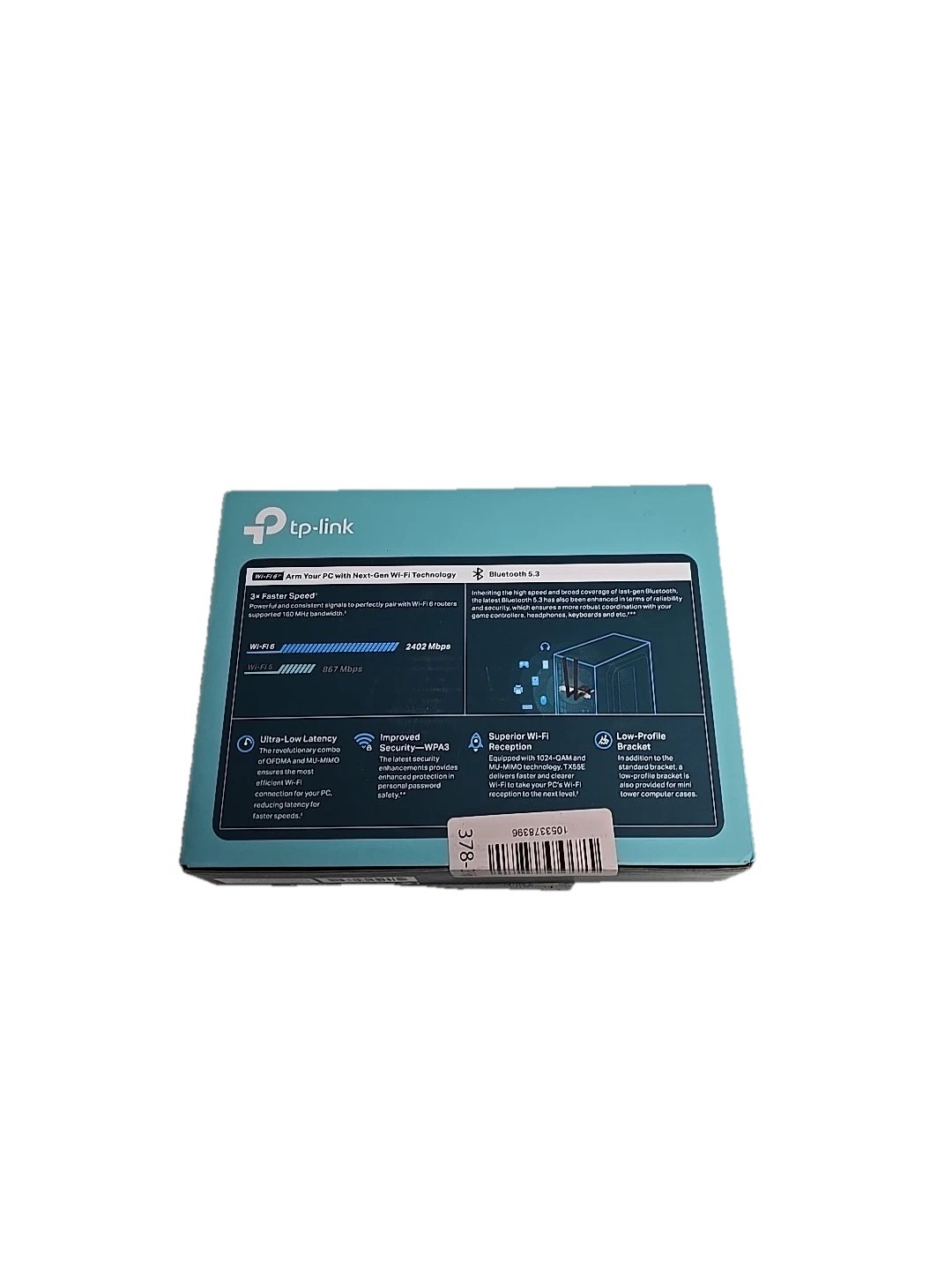 TP-LINK Archer TX55E (AX3000) Wi-Fi Bluetooth PCIe Adapter