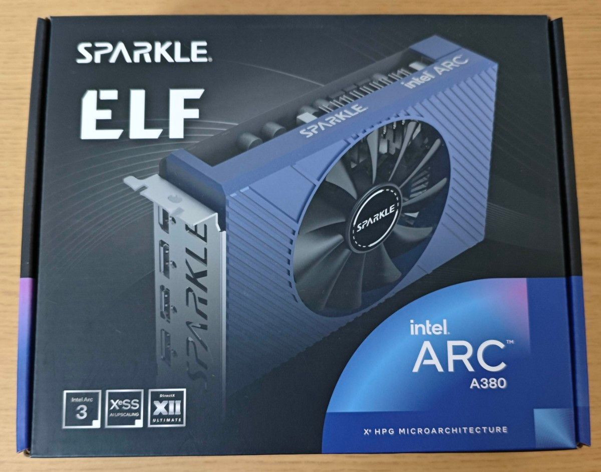 SPARKLE Intel Arc A380 ELF Series 6GB GDDR6 Graphics Card for Gaming PC New