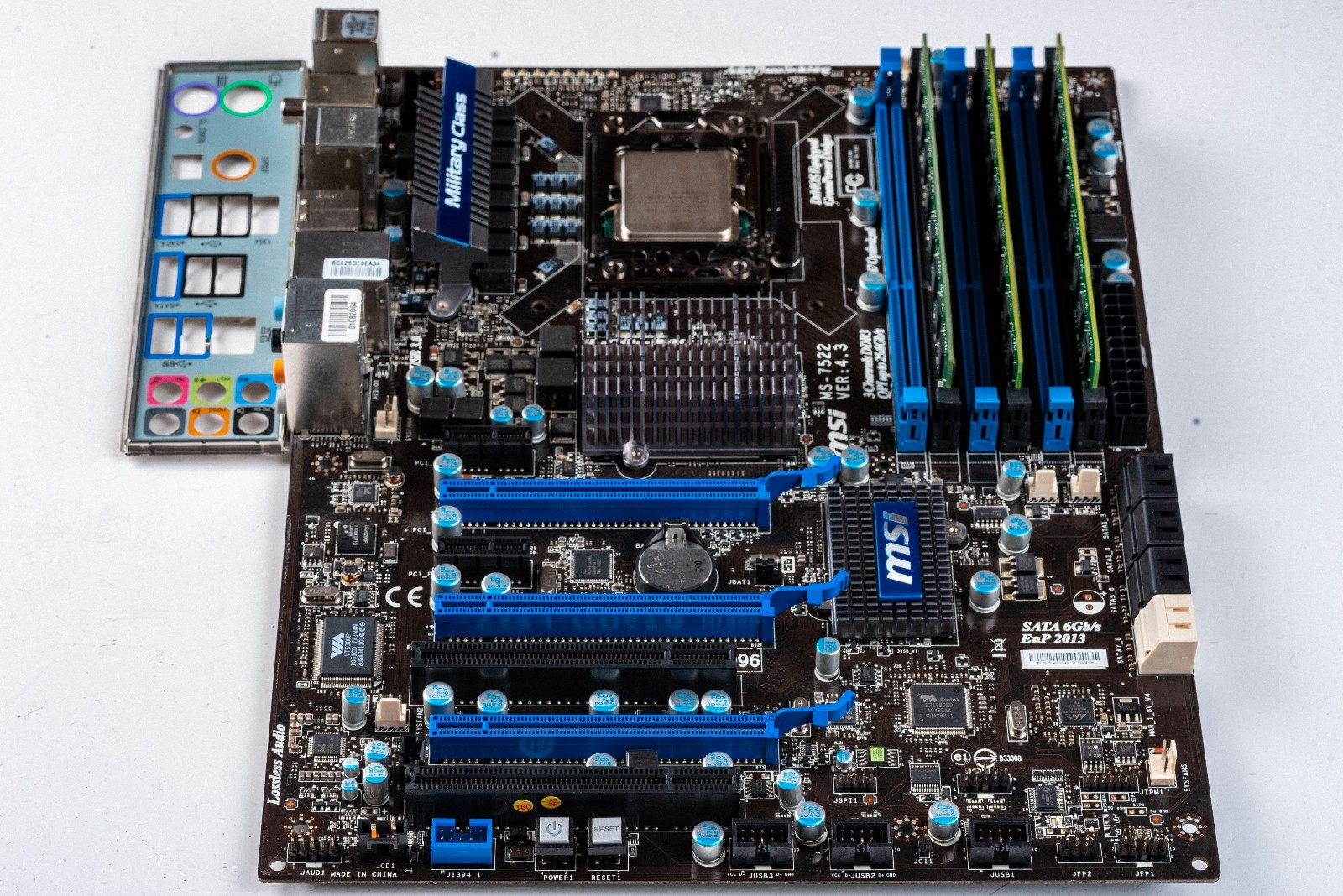 MSI X58A-GD65 LGA1366 ATX X58 Motherboard 6GB DDR3 i7-960 Six Core SATA III