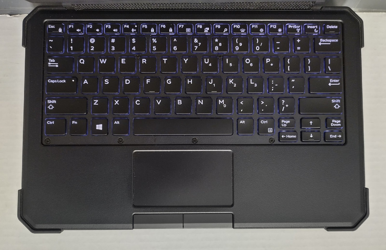 Dell Latitude Rugged Extreme 7220 w/OEM Keyboard i7-8665U 16GB 512GB No OS