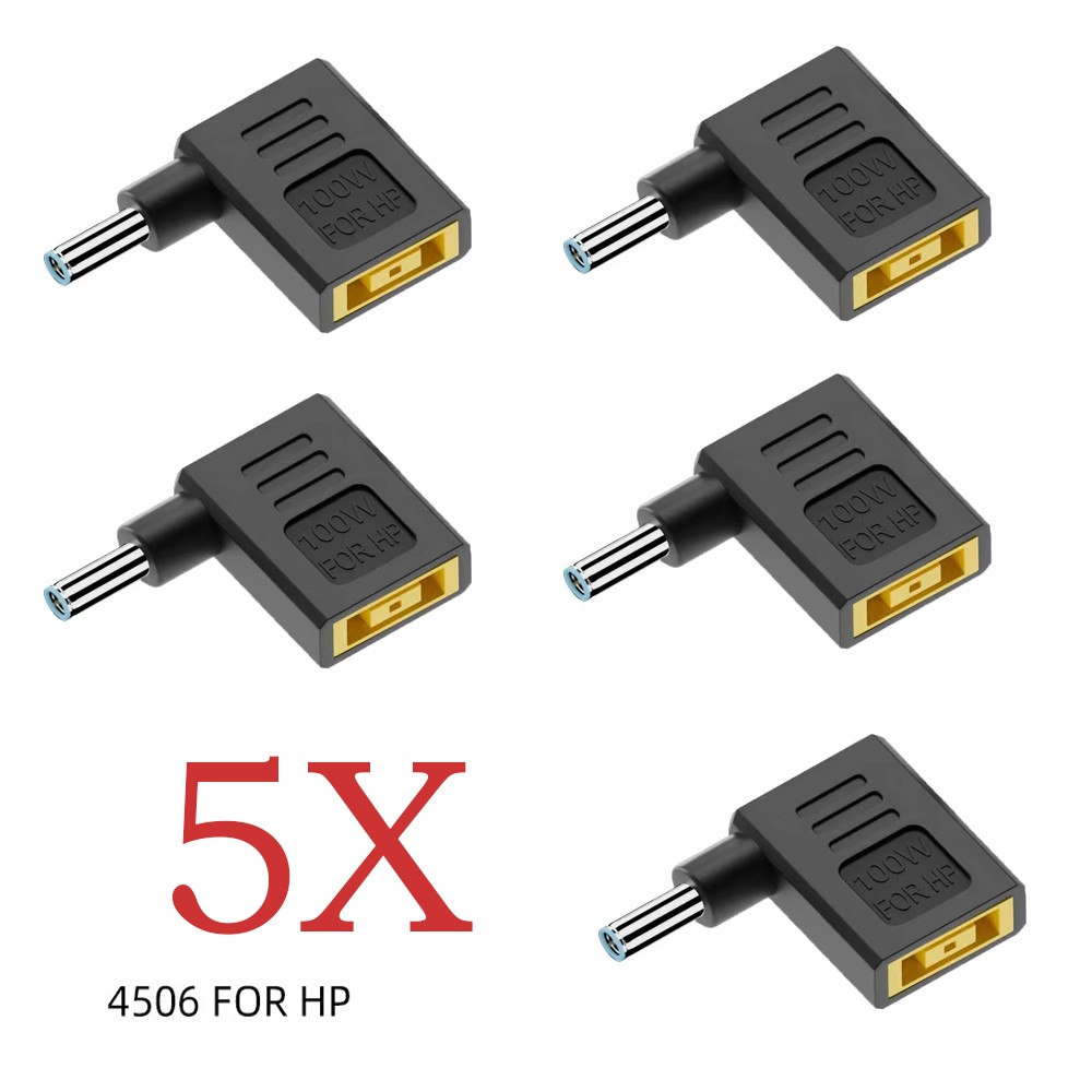 5x 100W 11mm/Female 1145 Laptop Charger Converter Power Charging Cable Adapter