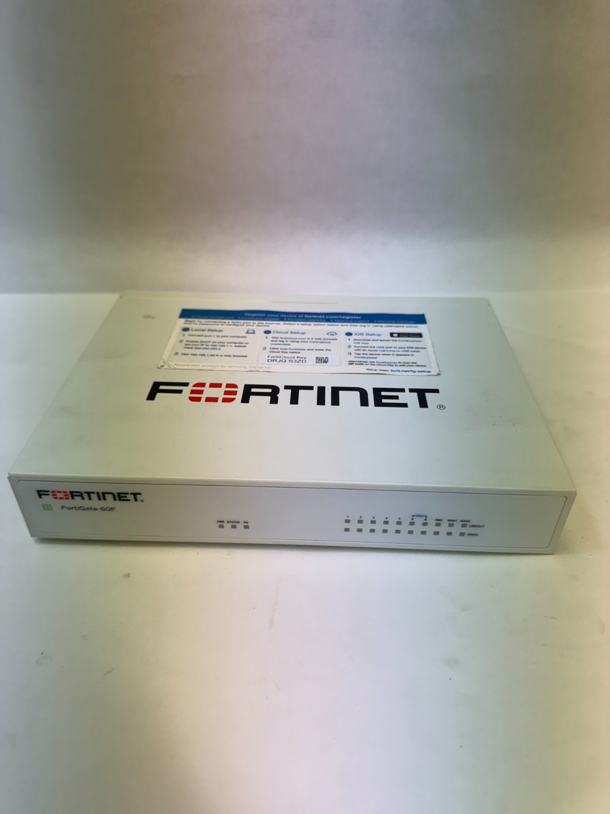 Fortinet FortiGate FG-40F Network Security Firewall – No Power Supply