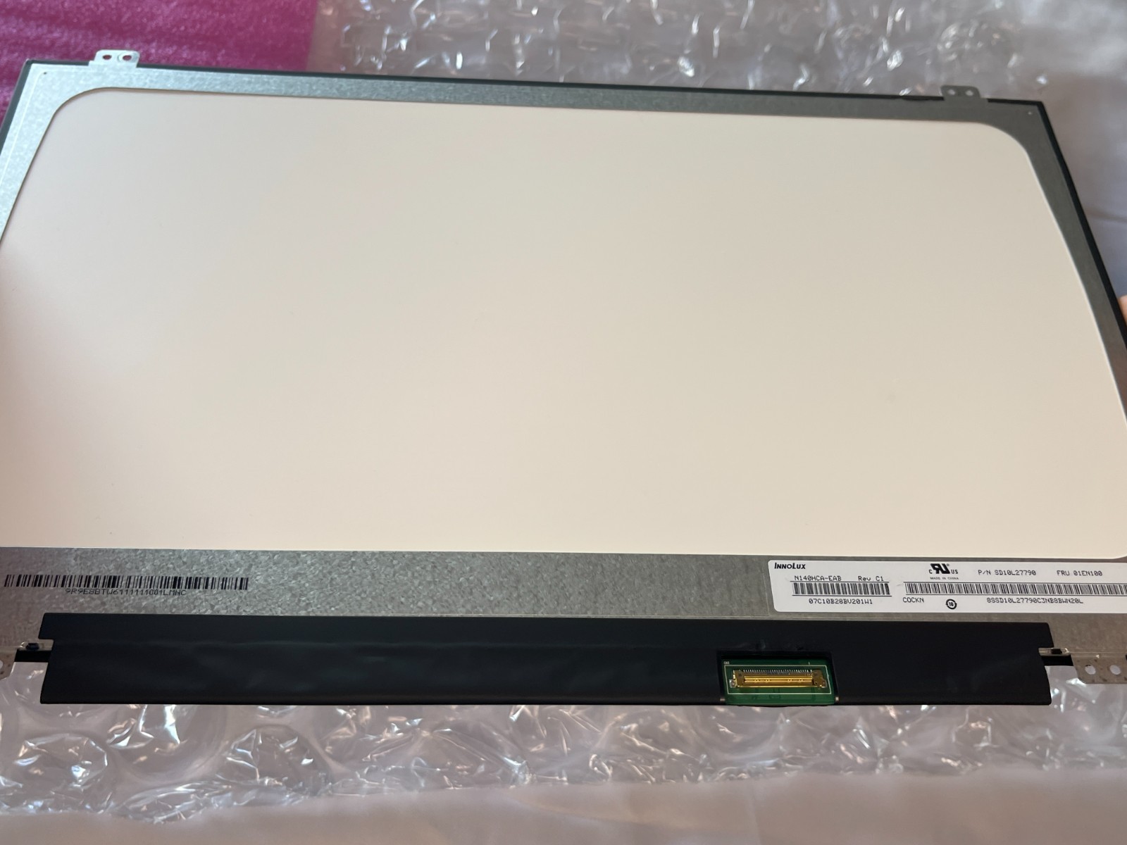 Screen Replacement for Lenovo Thinkpad T480 FHD 1920×1080 IPS Matte