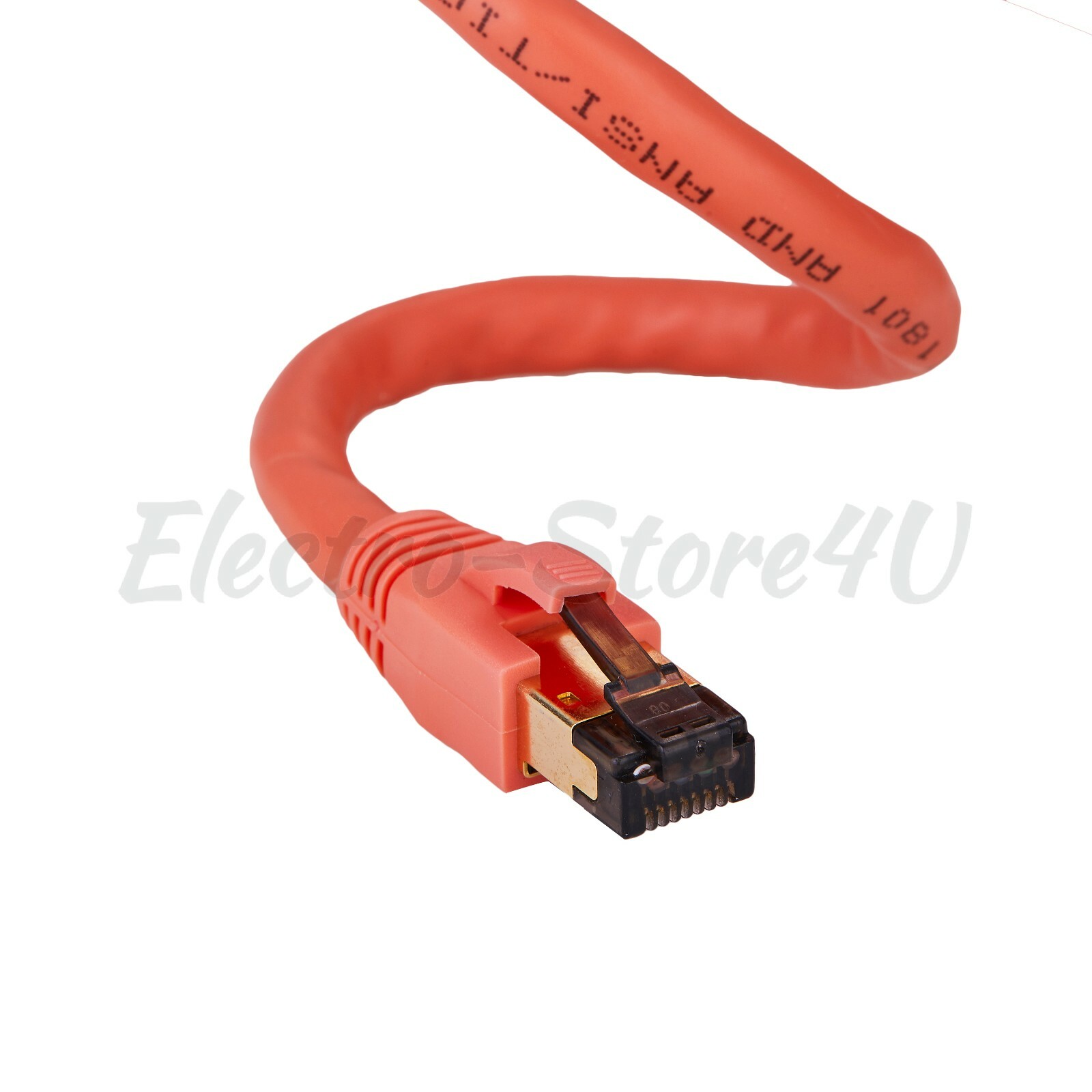 Cat 8 Ethernet Cable Orange RJ45 Network UTP Lan Cable Patch Cord SFTP 26AWG Lot