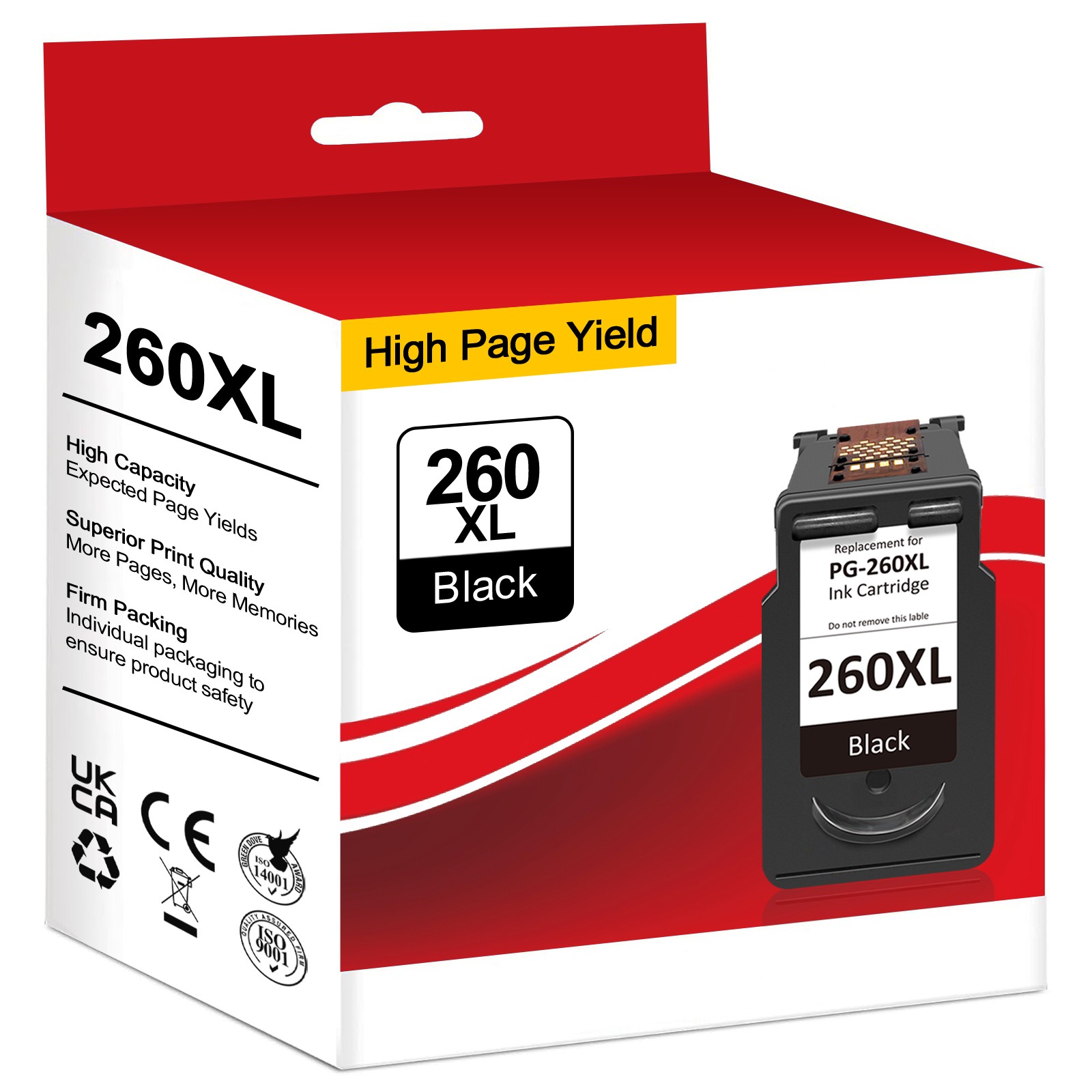 PG-260XL CL-261XL Ink Cartridge Compatible for Canon PIXMA TS6420 TS642a TR7020a
