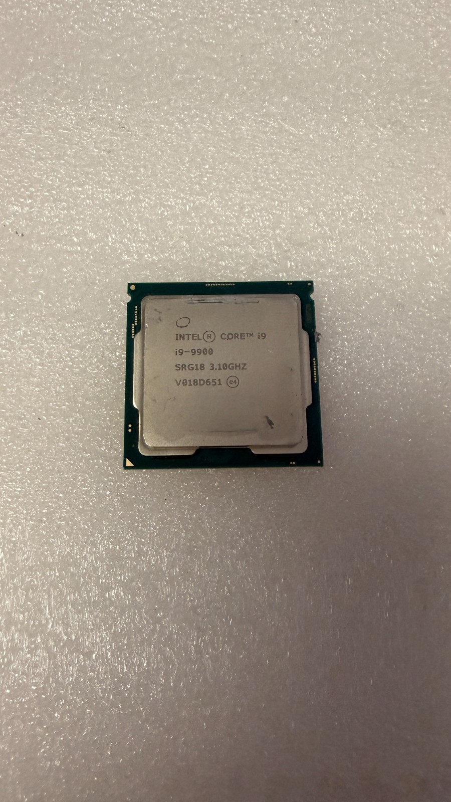 Intel Core i9-9900 Desktop Processor 8 SRG18 3.1 GHz Cores up to 5.0GHz LGA1151