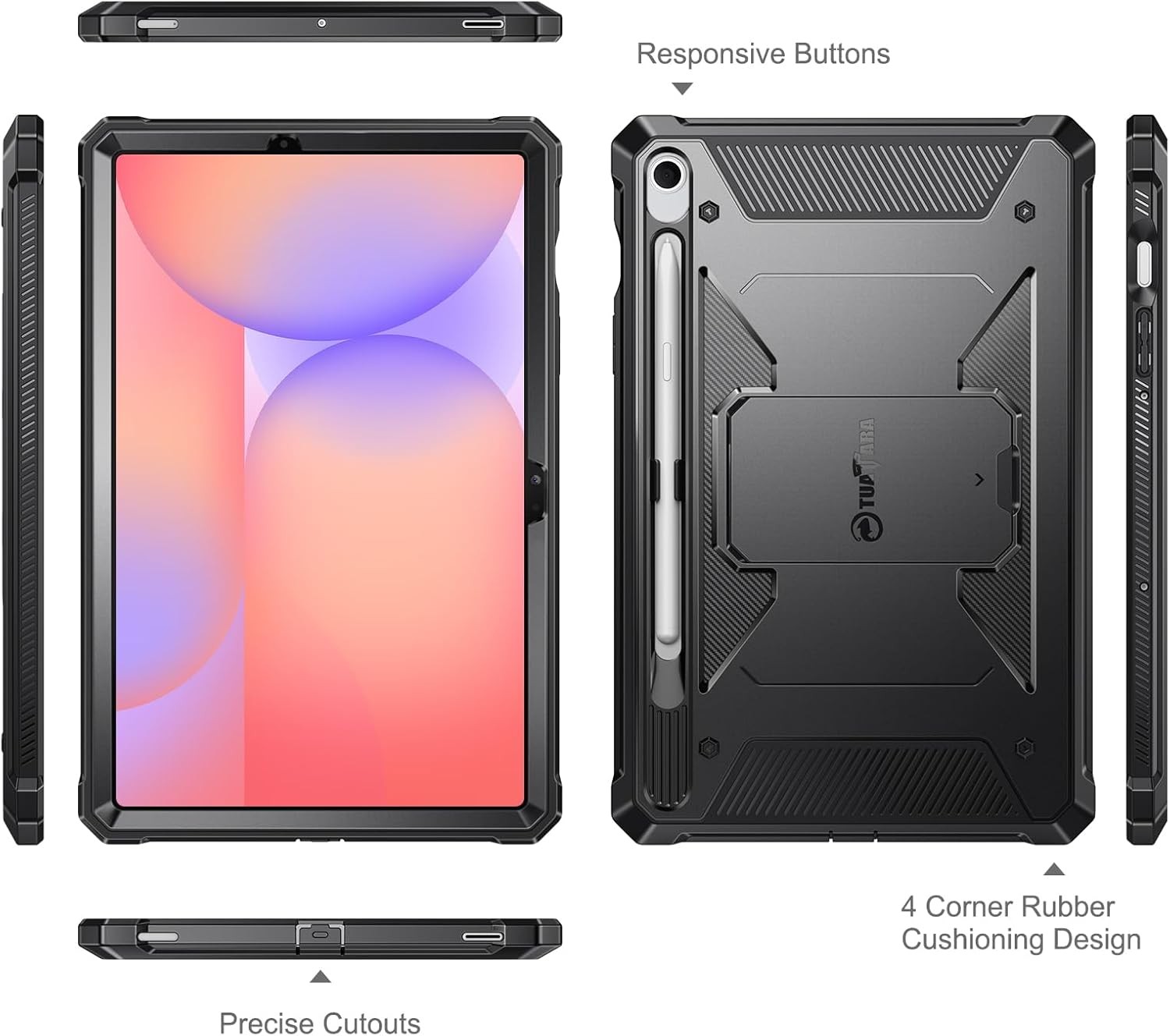 Shockproof Case for Samsung Galaxy Tab S9 FE 10.9 Inch 2023 Kickstand Cover USA