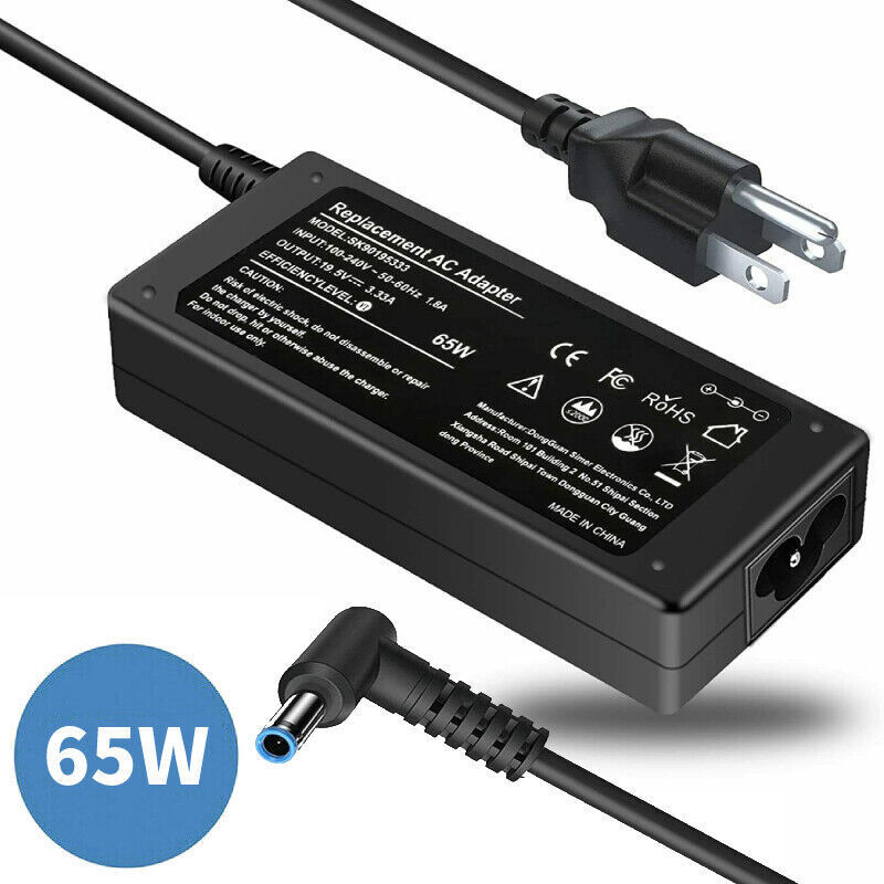 For Hp ENVY x360 m Convertible 15m-cp0012dx 19.5v Laptop AC Adapter/Charger+Cord